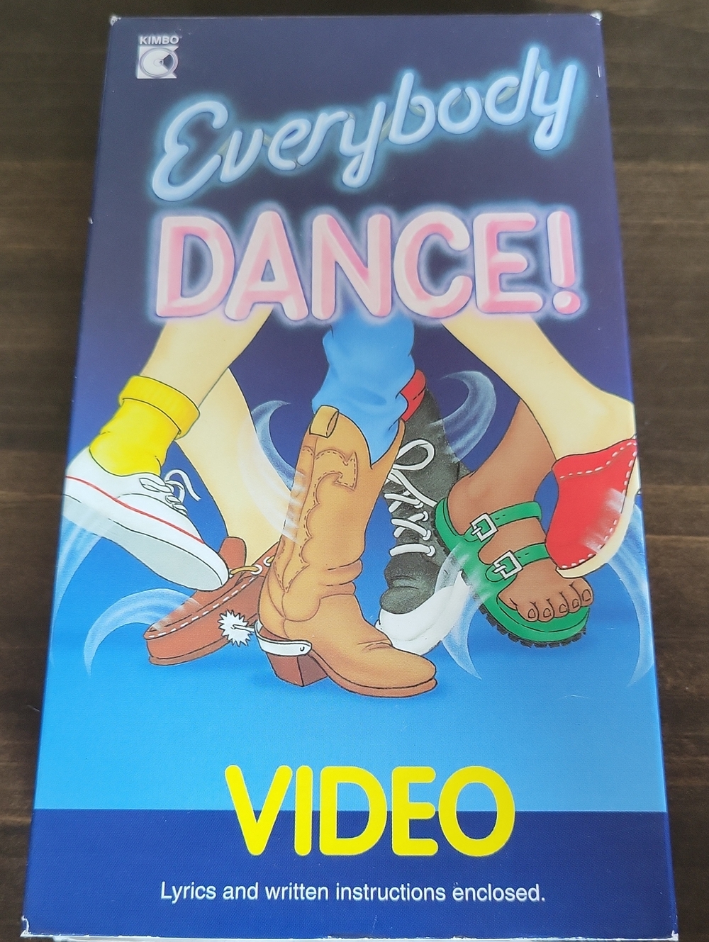 Everybody Dance! VHS Video - Blue